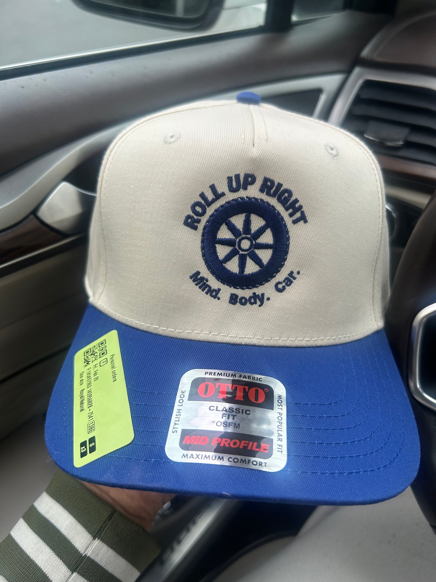 Roll Up Right 5 Panel Cap