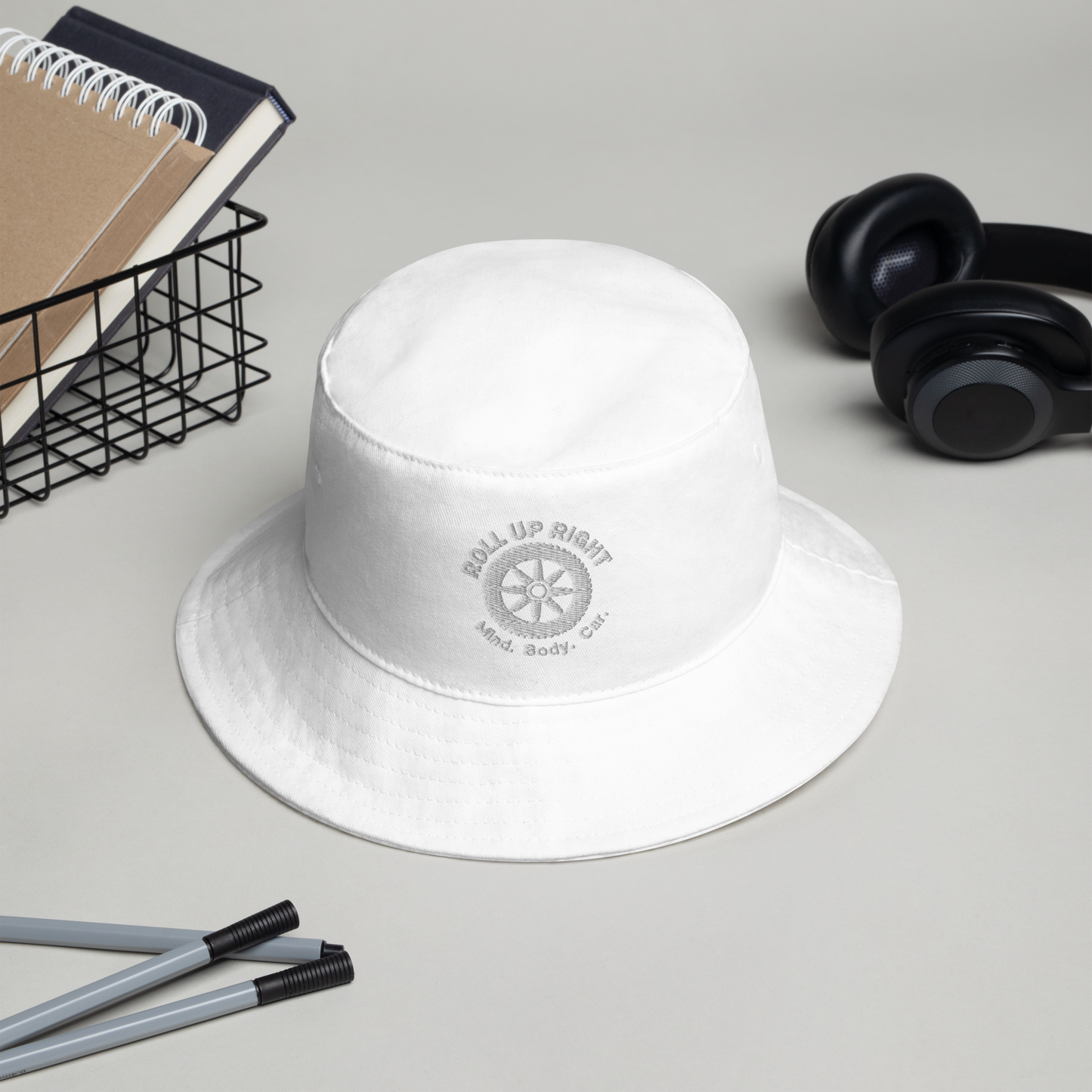 Roll Up Right Bucket Hat