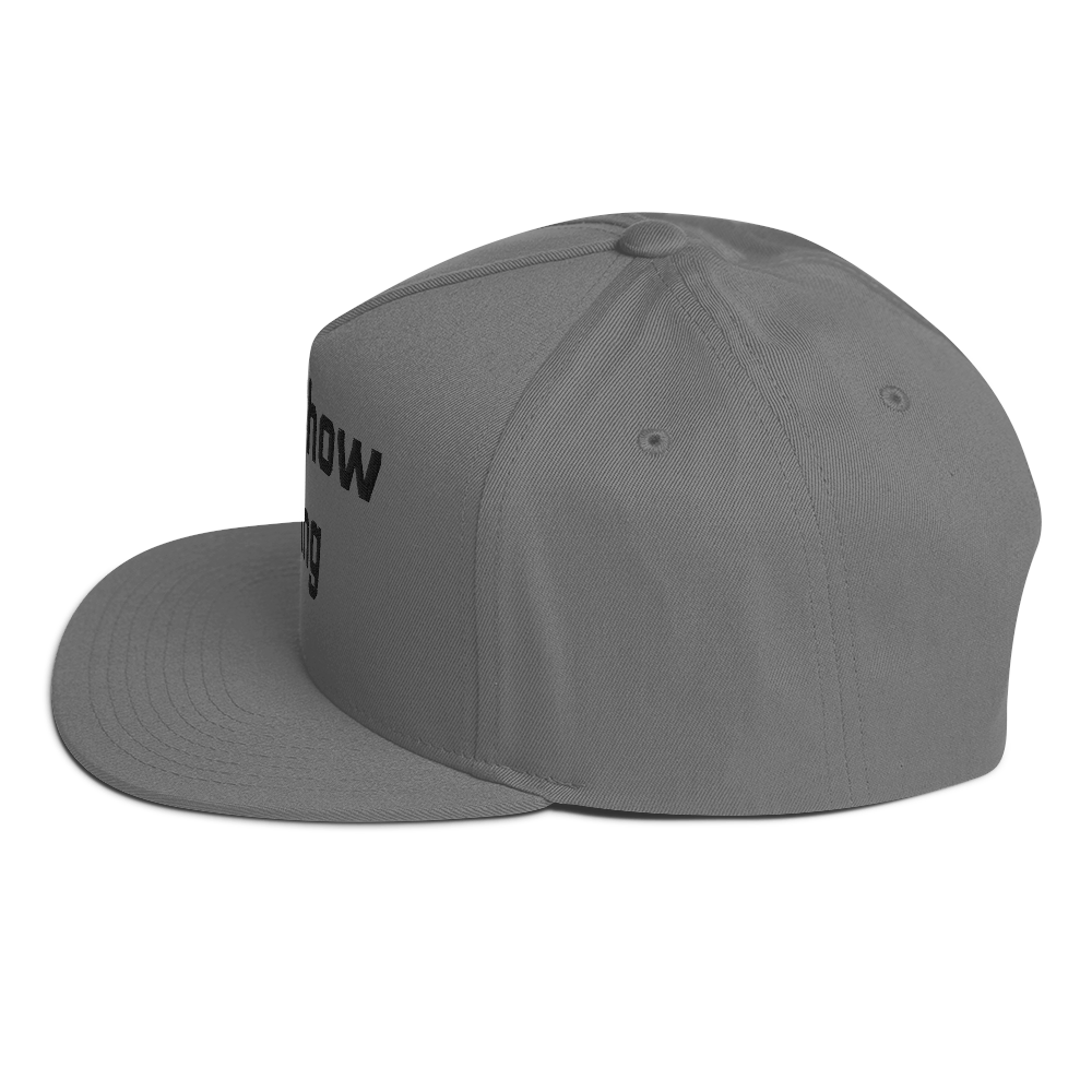 Car Show King Flat Bill Cap