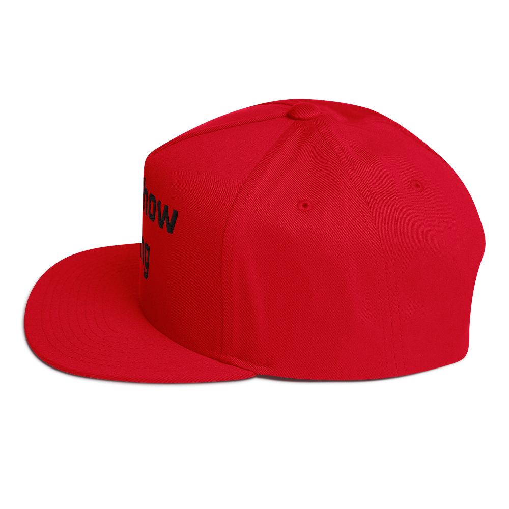Car Show King Flat Bill Cap