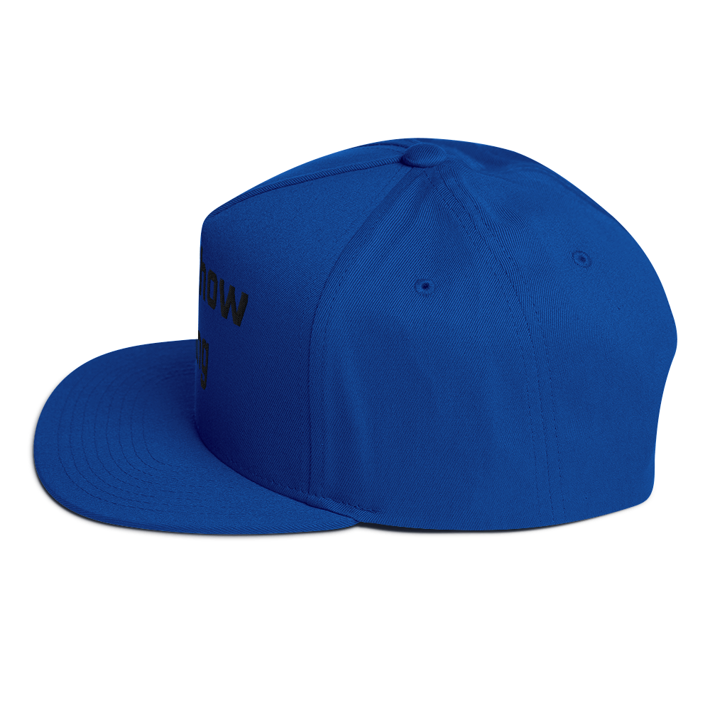 Car Show King Flat Bill Cap